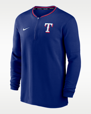 NIKE ロンT Texas Rangers Authentic Collection Men's Nike Dri-FIT MLB 1/2-Zip